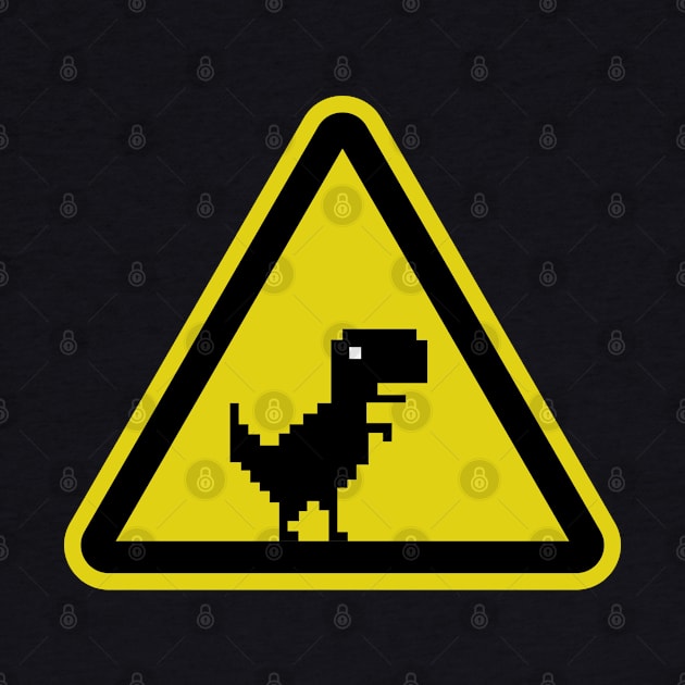 Caution Chrome T-Rex! by Srankez-Couron